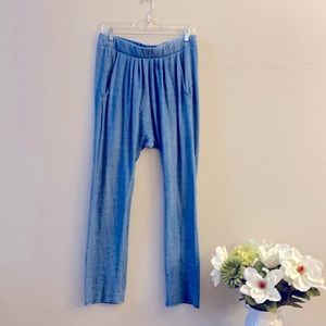 NSF x Revolve Brianna Harem Pant Jogger Cotton India Fade Blue Women’s Medium